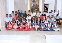 Goan Reporter News: Bhagvad Geeta recitation program held at Durbar Hall, Raj Bhavan.