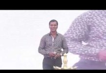 Goan Reporter News: Konkani Singer Seby De Divar singing Fugdi Ghalit Rawat at Opinion Poll Day in Margao