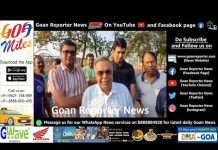 Goan Reporter News: Senior citizens Joggers social association demand’s immediate open track ground at Pedem