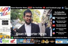 Goan Reporter News: Pastor Domnic Externment Issue at the North Goa Collectorate Office, Panjim