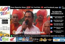 Goan Reporter News: Goa to Ayodhya Padayatris welcomed by minister Nilkanth Halankar at Colvale.