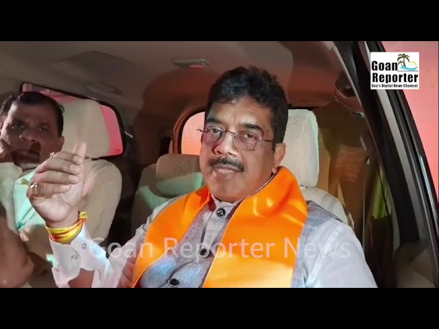 Goan Reporter News: Rajya Sabha MP and BJP Goa state President Sadanand ...
