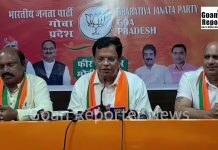 Goan Reporter-News, Live: BJP Press Conference.