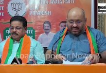 Goan Reporter-News, Live: BJP press conference.