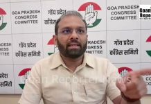 Goan Reporter-News, Live: GPCC Vice President Sunil Kawthankar speaks on Kala Academy Ceiling Collapse Amid Heavy Rains
