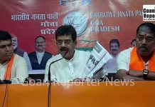 Goan Reporter-News, Live: BJP press conference.