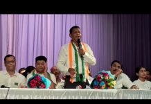 Goan Reporter News: Captain Viriato Fernandes speaking at a Corner Meeting in Fatorda called by Goa Forward Workers