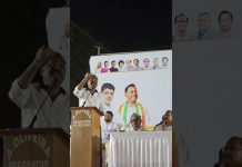 Goan Reporter News: NCP-SP President Jose Philip speaking at a Meeting for Candidate Capt Viriato Fernandes in Vasco