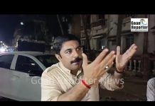 Goan Reporter News: Vijai Sardesai speaks during public meeting at Vasco