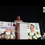 Goan Reporter News: Congress candidate Captain Viriato Fernandes speech at public meeting, Cansualim