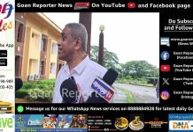 Goan Reporter News: Minister Sudin Dhavlikar comments on Zuari Bridge Road