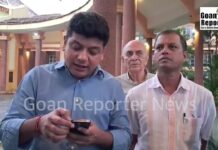 Goan Reporter News: GPCC President Amit Patkar press briefing on Sunburn Issue at Verna Industrial Estate