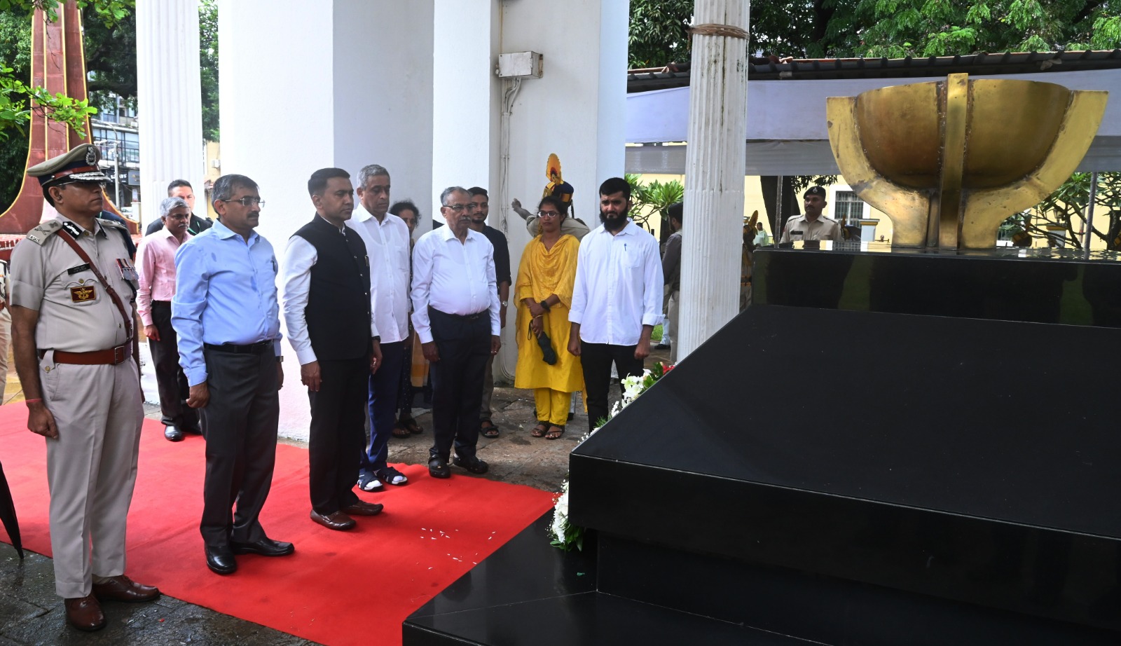 Goan Reporter News: CM Dr. Pramod Sawant Paid Tribute To Dr. Cunha On ...