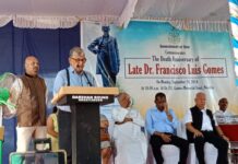 Goan Reporter News: Dr. Francisco Luis Gomes Remarkable Hero In Goan History: Minister Aleixo Sequeira