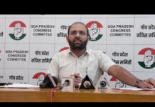 Goan Reporter News: Press Briefing by GPCC leader Sunil Khawatankar