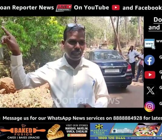 Goan Reporter News: Nalla Inspection for Private Culverts After HC Nod; Panchayat and Villagers Oppose