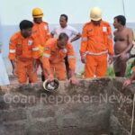 Goan Reporter: Calf Rescued from Well by Locals in Sawantwada Mandrem After Fire Brigade Refuses
