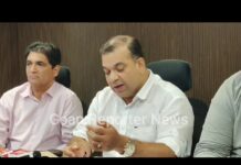 Goan Reporter:: Tourism Minister Rohan Khaunte briefs media on Meeting held with stake holders