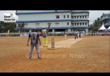 Goan Reporter: Corporation GSHC and GTDC cricket match