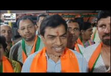 Goan Reporter: Sadanand Tanavade, BJP President Damu Naik participate in Cortalim Karyakarta Melava