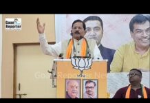 Goan Reporter: North Goa MP Shripad Naik Addresses Karyakarta Melava in St. Andre Constituency