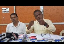Goan Reporter: Activist John Nazareth Holds Press Conference on Students Issues