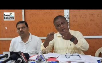 Goan Reporter: Activist John Nazareth Holds Press Conference on Students Issues