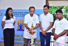 Goan Reporter: INTERNATIONAL DAY OF YOGA 2025: “Yoga for One Earth, One Health” Commemorated at Directorate of Fire & Emergency Services, Goa