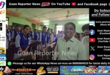 Goan Reporter: Water Conservation Program Organized by Navachetana Yuvak Sangh at Govt. Higher Secondary School, Pernem