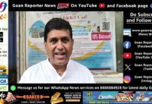 Goan Reporter: Vasco MLA Krishna Salkar reacts to statements made by Congress over the MPA Footbridge closure issue, says leaders who imposed emergency on people need not advise the BJP on how to protect people