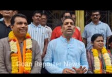 Goan Reporter:: MLA Govind Gaude shows Dominance on Betki Khandola VP as No Confidence Motion Defeated