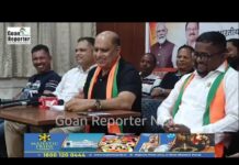 Goan Reporter: Press Con by St Andre Ex-MLA Francis Silveira & BJP Mandal Against MLA Viresh Borkar