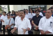 Goan Reporter: Citizens of Goa Protest at Azad Maidan.