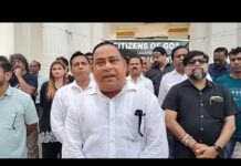 Goan Reporter: Citizens of Goa Protest at Azad Maidan.