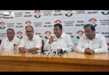 Goan Reporter: Press Briefing by MP Captain Viriato Fernandes