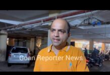 Goan Reporter:: Ponda Market complex basement parking area gutters Flooded with sewage waste Water