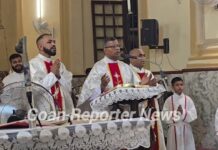 Goan Reporter:: Fama of Menino Jesus at Our Lady of Merces Church at Colva